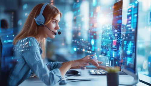 customer service with digital and AI services 2025