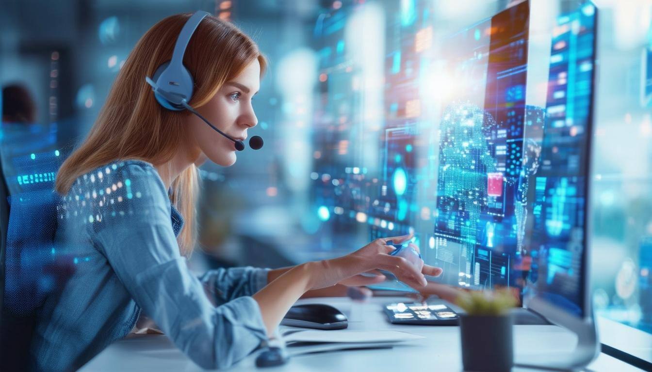 customer service with digital and AI services 2025